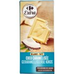 Tablette de chocolat blanc coco caramlis carrefour extra - la tablette de 200g