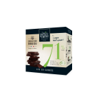Carr de chocolat noir 71% bio le petit carre de chocolat - la boite de 100g