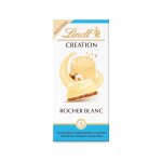 Tablette de chocolat blanc rocher blanc lindt - la tablette de 148g