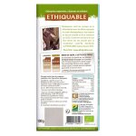 Tablette de chocolat au lait 50% cacao madagascar bio ethiquable - la tablette de 100g