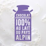 Tablette de chocolat lait caramel milka - les 2 tablettes de 100 g