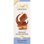 Tablette de chocolat lait cration pralin feuillantine lindt - la tablette de 120g