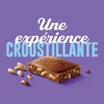 Tablette de chocolat lait riz croustillant milka - les 2 tablettes de 100 g Tablette de chocolat lait riz croustillant milka - les 2 tablettes de 100 g