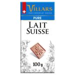 Tablette de chocolat lait suisse villars - la tablette de 100 g