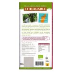 Tablette de chocolat noir 85% cacao madagascar bio ethiquable - la tablette de 100g