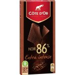 Tablette de chocolat noir extra intense 86% cote d'or - la tablette de 100 g