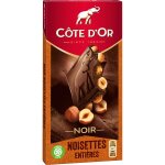 Tablette de chocolat noir noisettes entires cote d'or - la tablette de 180 g