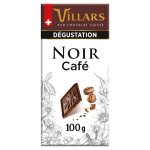 Tablette de chocolat noir caf villars - la tablette de 100 g