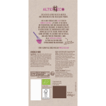 Tablette de chocolat pâtissier dessert noir bio alter eco - la tablette de 200g Tablette de chocolat pâtissier dessert noir bio alter eco - la tablette de 200g