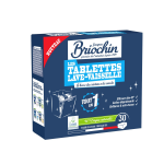 Tablettes lave - vaisselle cristaux de soude tout en 1 ecolabel jacques briochin - le paquet de 30 tablettes ...