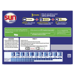 Tablettes lave - vaisselle classic citron sun - la bote de 40 tablettes