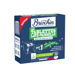 Tablettes lave - vaisselle parfum menthe ecocert jacques briochin - la boite de 30 tablettes lave - vaisselle ...