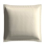 Taie d'oreiller ecru 100% coton 65x65 cm tex home - la taie d'oreiller