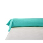 Taie de traversin bleu clair 100% coton 45x190 cm tex home - la taie de traversin