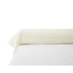 Taie de traversin ecru 100% coton 45x190 cm tex home - la taie de traversin