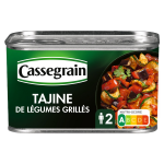 Tajine de lgumes grills  la coriandre cassegrain - la bote de 375g