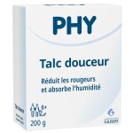 Talc bébé adoucissant absorbant phy - la boite de 200g Talc bébé adoucissant absorbant phy - la boite de 200g