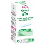 Tampons avec applicateur super hypoallergéniques coton bio love & green - le paquet de 14 tampons Tampons avec applicateur super hypoallergéniques coton bio love & green - le paquet de 14 tampons