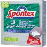 Tampons de savon non rayant spontex - la boite de 10 tampons
