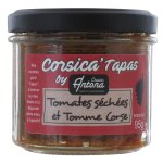 Tapas tomates sches et tomme de brebis corse charles antona - le pot de 100g