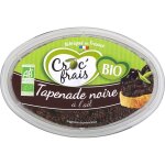 Tapenade noire bio croc'frais - la barquette de 150g