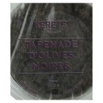 Tapenade d'olives noires kerets - la barquette de 150g