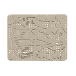 Tapis vier et egouttoir arvix - le tapis