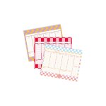 Tapis de souris semainier color power