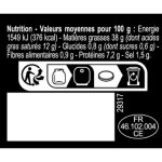 Tartinable foie de canard carrefour sensation - le bocal de 90g