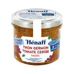 Tartinable thon tomate cerise basilic henaff - le pot de 90g