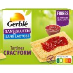 Tartine crac'form sans gluten gerble - la boite de 250 g Tartine crac'form sans gluten gerble - la boite de 250 g
