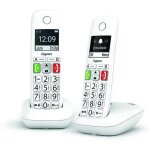 Tlphone fixe duo e290 - blanc gigaset