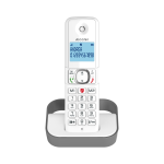 T�l�phone fixe sans fil sans r�pondeur f860 - solo - gris alcatel