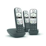 Tlphone fixe sans fil trio a635 - anthracite gigaset - le tlphone fixe