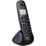 Tlphone sans fil avec rpondeur solo - psdp230sbk - noir poss - le tlphone sans fil