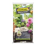 Terreau du jardinier 40l utilisable en agriculture biologique algoflash - le sac de 40l