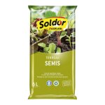 Terreau semis, bouturage, repiquage 6l utilisable en agriculture biologique soldor algoflash - l'unit ...