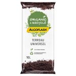 Terreau universel organique 10l algoflash - le sac de terreau