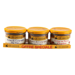Terrine assortiment lou gascoun - les 3 pots de 180 g