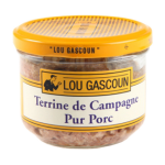 Terrine de campagne pur porc lou gascoun - le pot de 180g