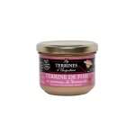 Terrine de foie au pommeau de normandie - le pot de 190 g