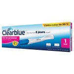 Test de grossesse détection précoce 6 jours avant clearblue - la boîte de 1 test Test de grossesse détection précoce 6 jours avant clearblue - la boîte de 1 test