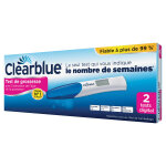 Test de grossesse digital estimation de l'ge de grossesse clearblue - la boite de 2