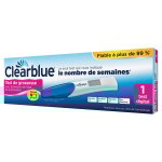 Test de grossesse digital estimation de l'âge de grossesse clearblue - l'unité Test de grossesse digital estimation de l'âge de grossesse clearblue - l'unité