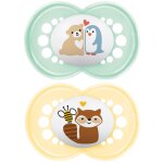 Sucettes silicone anatomique 18 + mois mam - le lot de 2 t�tines
