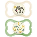Sucettes silicone 18 + mois nuit mam - la ttine