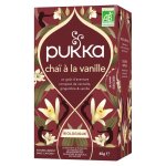 Th� cha� � la vanille - biologique pukka - le sachet de 40g
