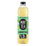Boisson th� glac� menthe may tea - la bouteille d'1, 2l