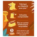 Th noir saveur pain d'pices rconfort joyce - la boite de 30g