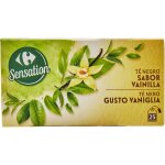 Th noir vanille carrefour sensation - les 25 sachets d'1, 6g